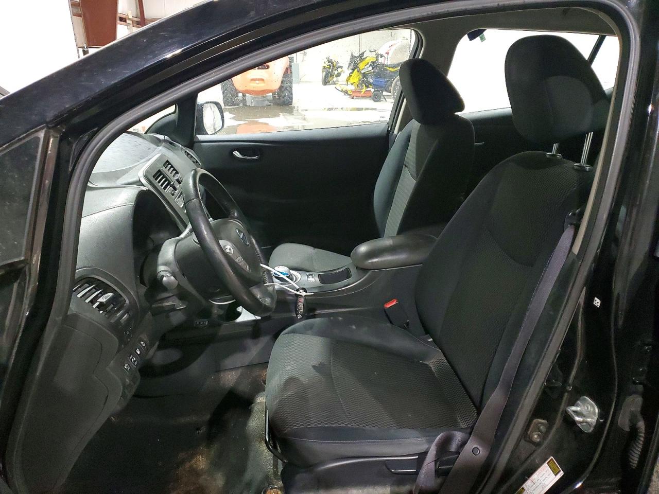 2013 Nissan Leaf S Black vin: 1N4AZ0CP1DC426096