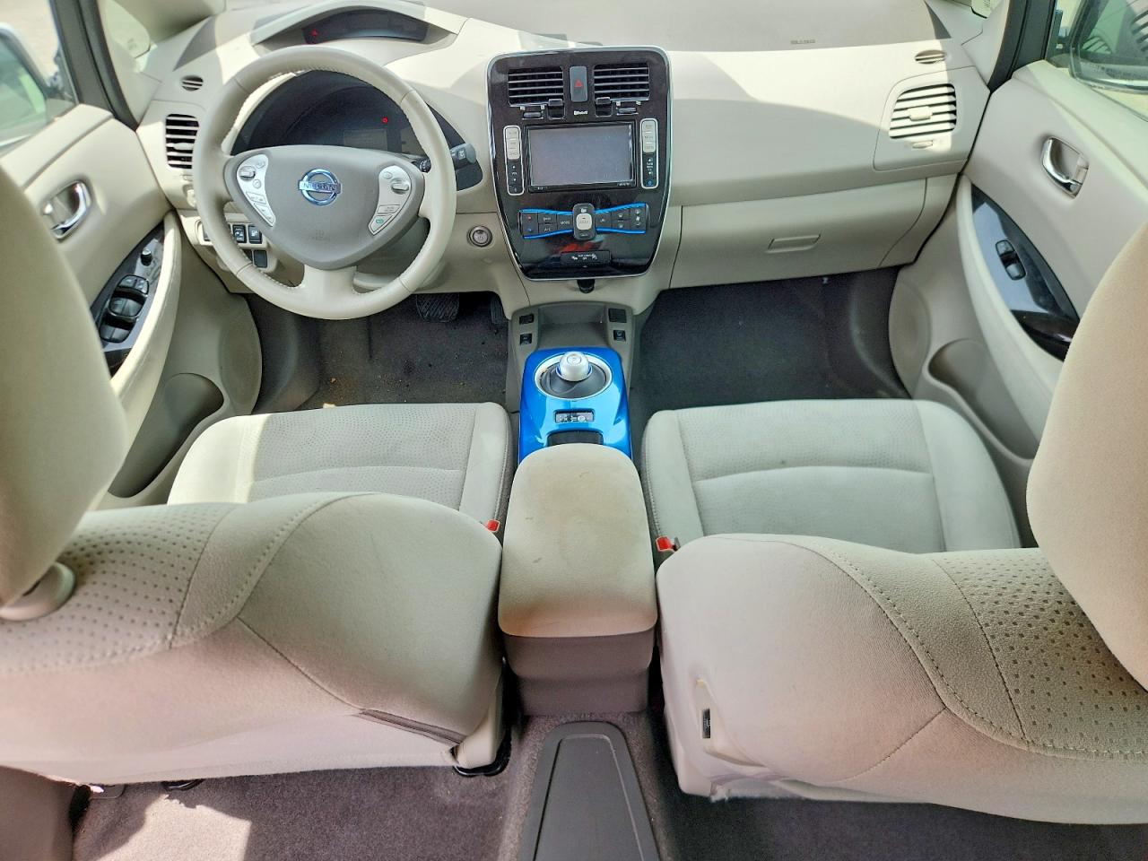 2014 Nissan Leaf Sv White vin: 1N4AZ0CP1EC331684