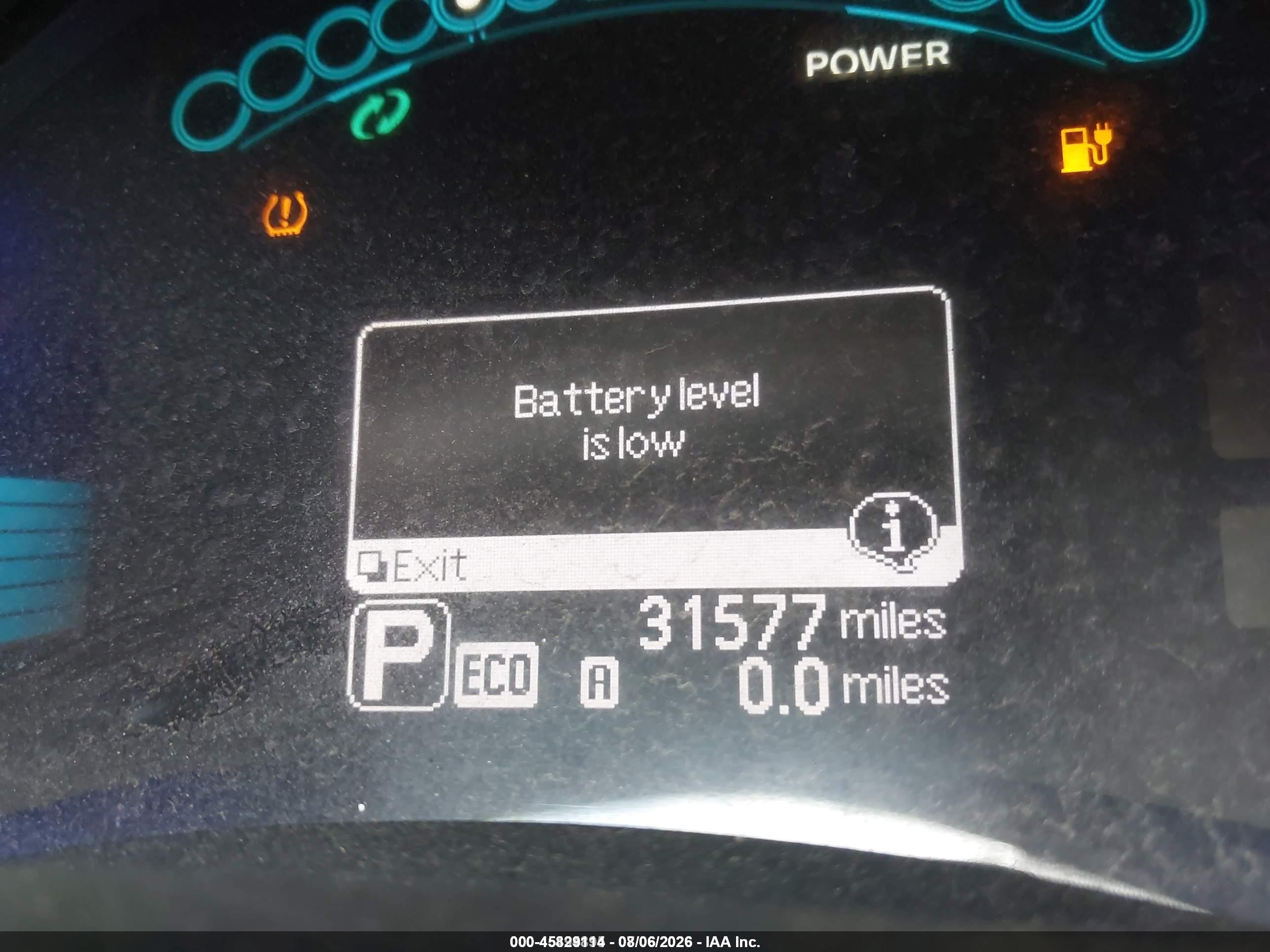 2013 Nissan Leaf Sl Black vin: 1N4AZ0CP2DC405449