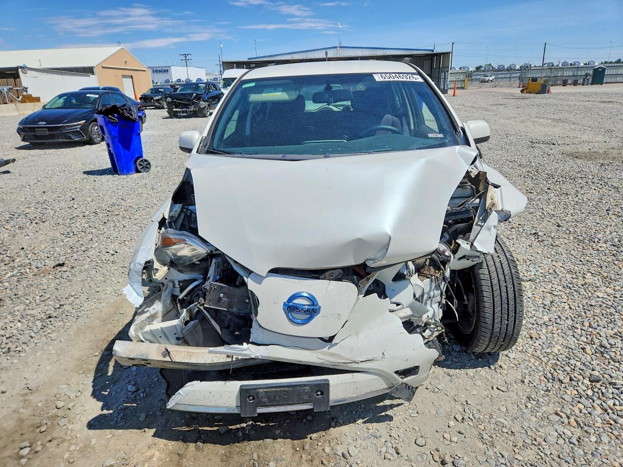 2013 Nissan Leaf S White vin: 1N4AZ0CP2DC420873