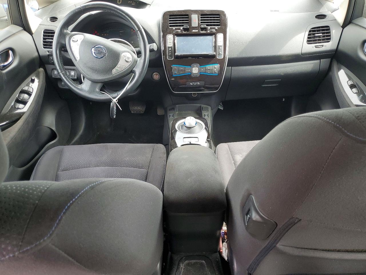 2014 Nissan Leaf Sv Silver vin: 1N4AZ0CP2EC333668