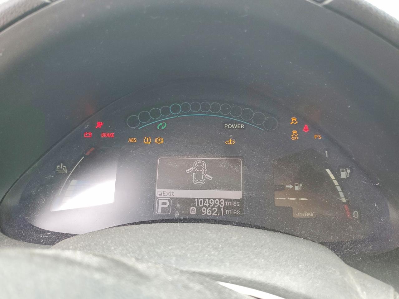2014 Nissan Leaf Sv Silver vin: 1N4AZ0CP2EC333668
