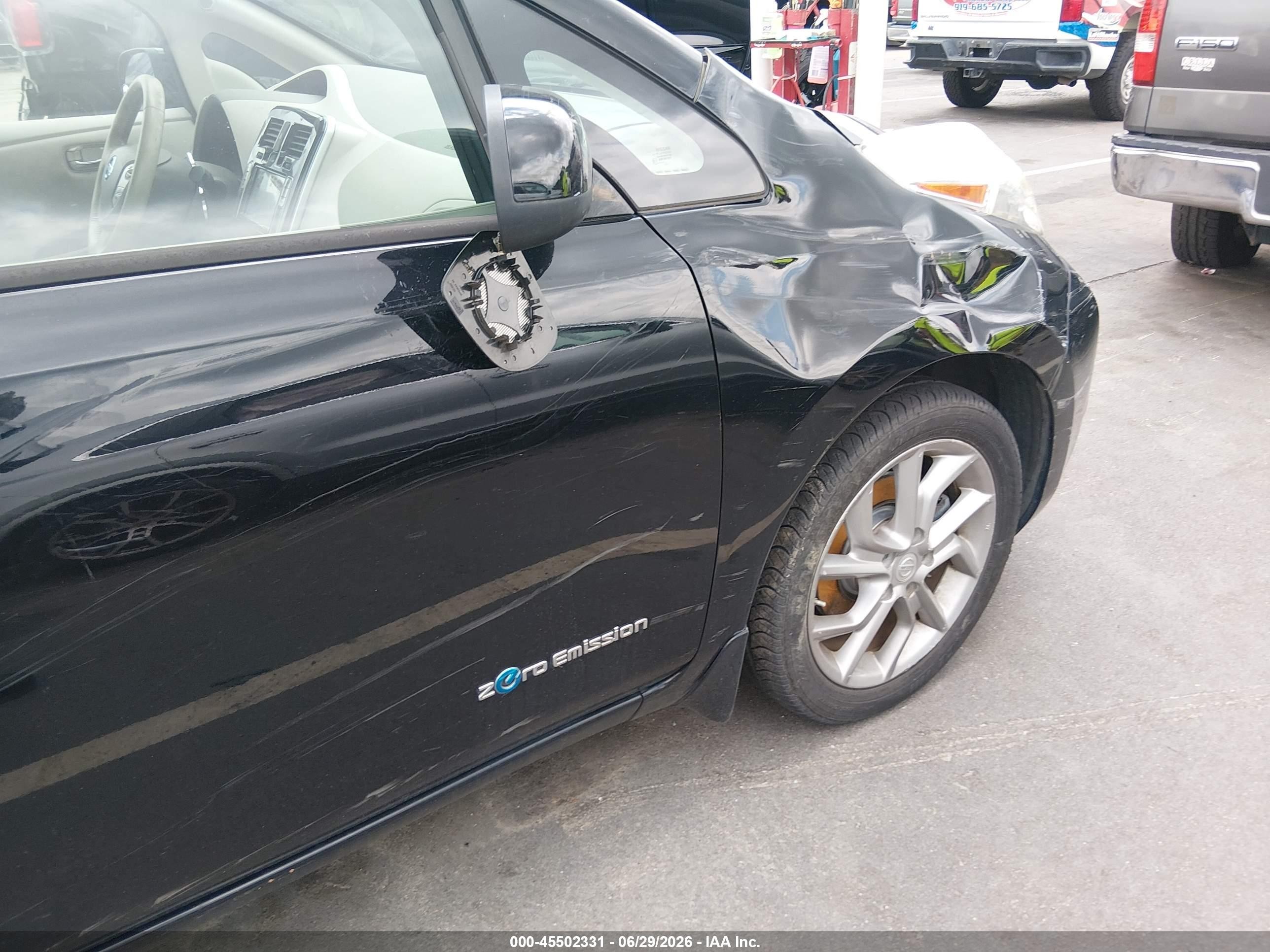 2015 Nissan Leaf Sv Black vin: 1N4AZ0CP2FC301014