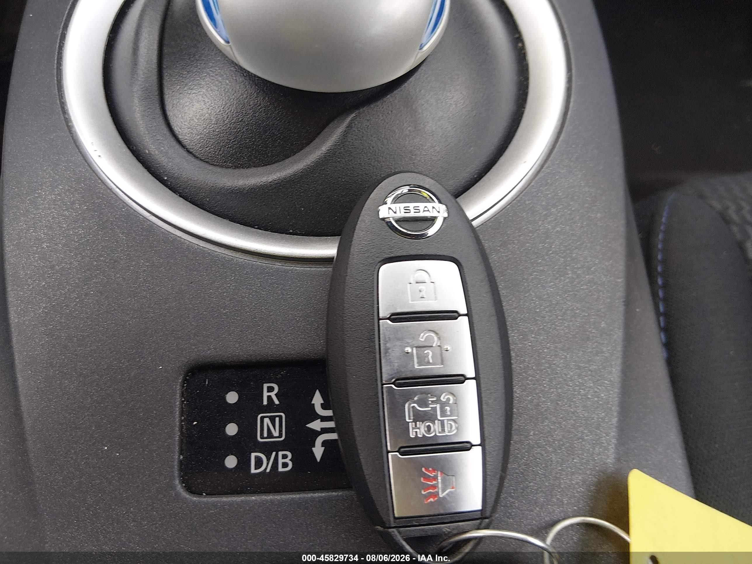 2015 Nissan Leaf S Black vin: 1N4AZ0CP2FC320680