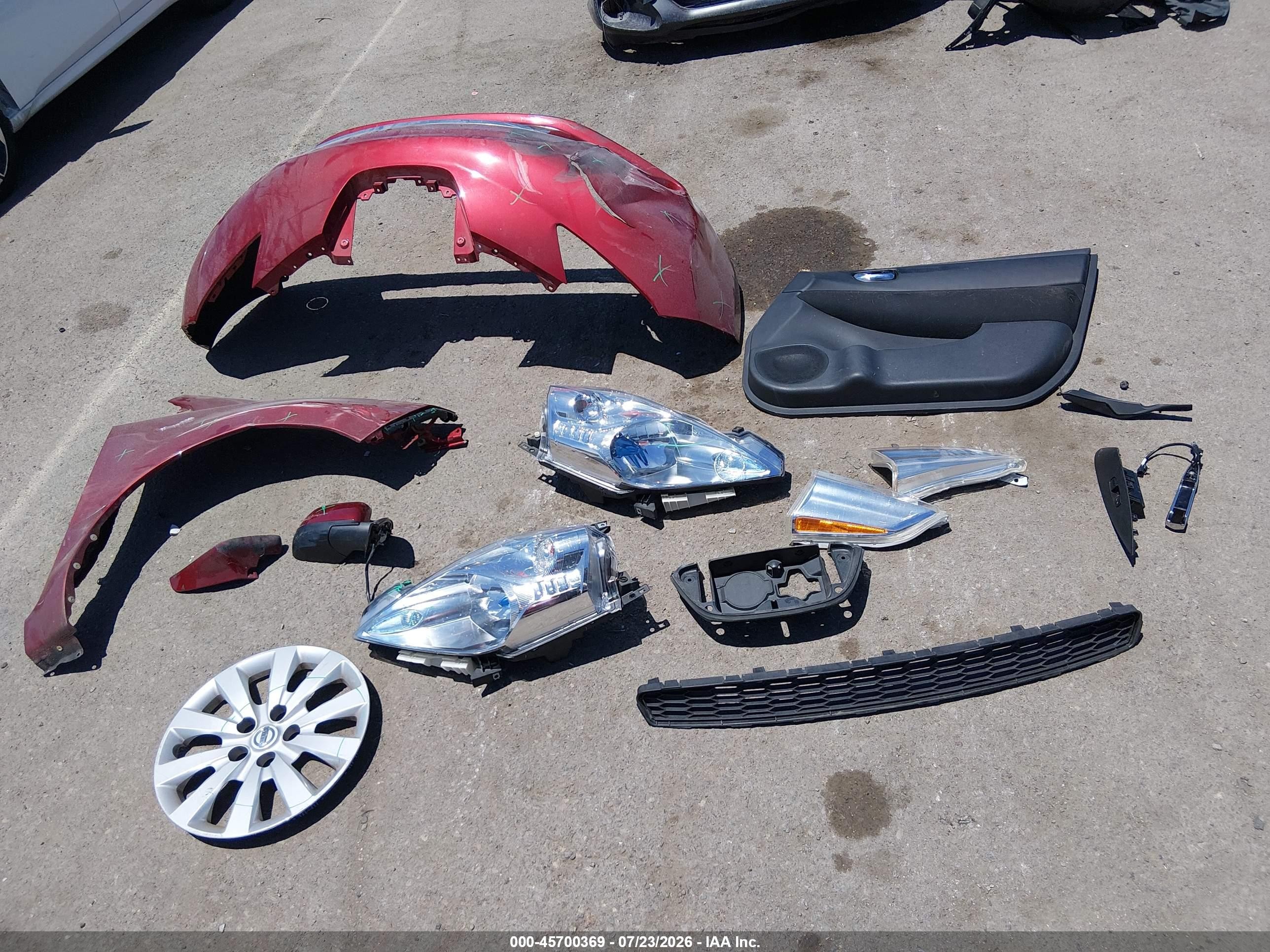 2013 Nissan Leaf S Burgundy vin: 1N4AZ0CP3DC401748