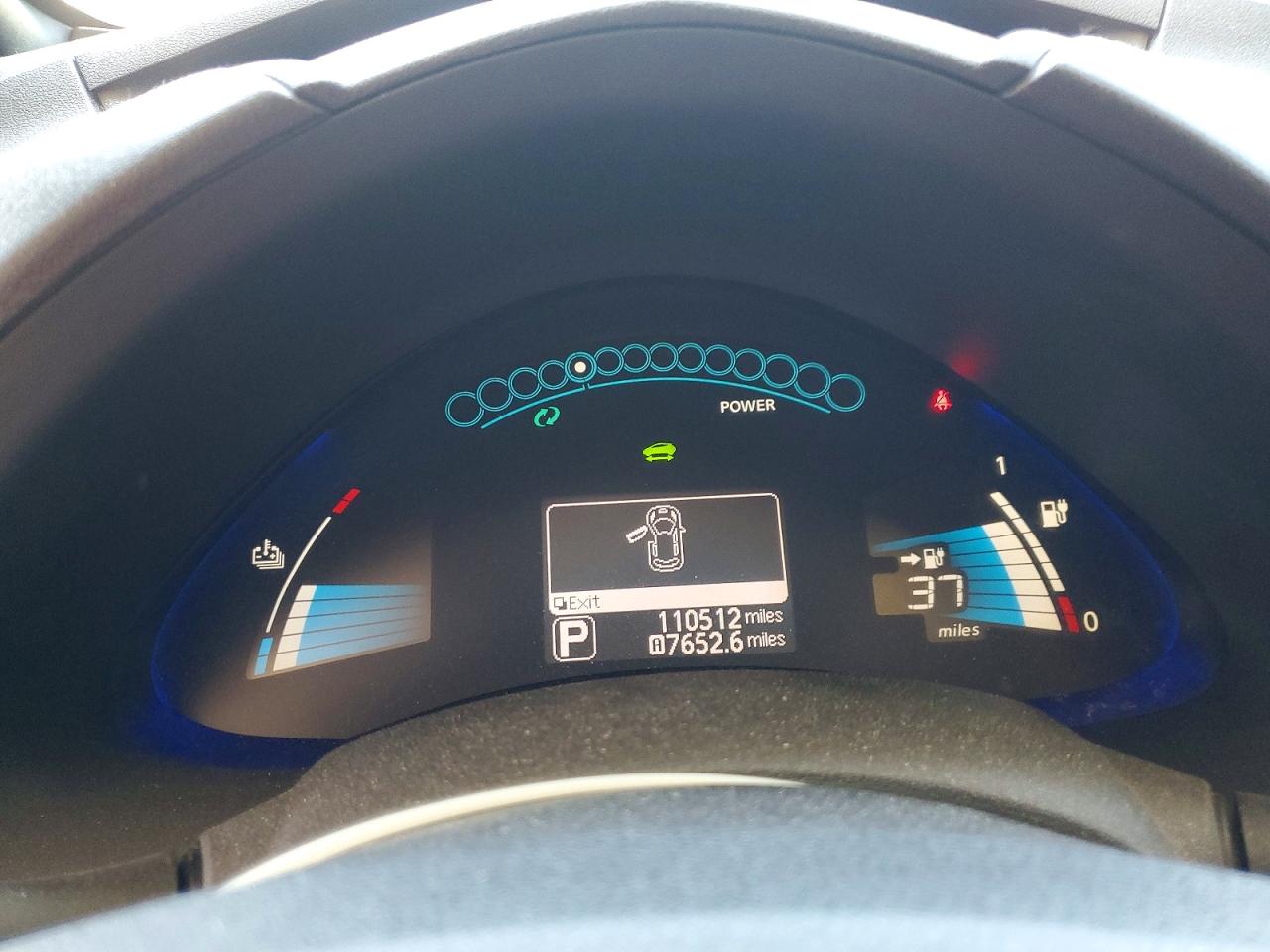 2013 Nissan Leaf S Красный vin: 1N4AZ0CP3DC409784