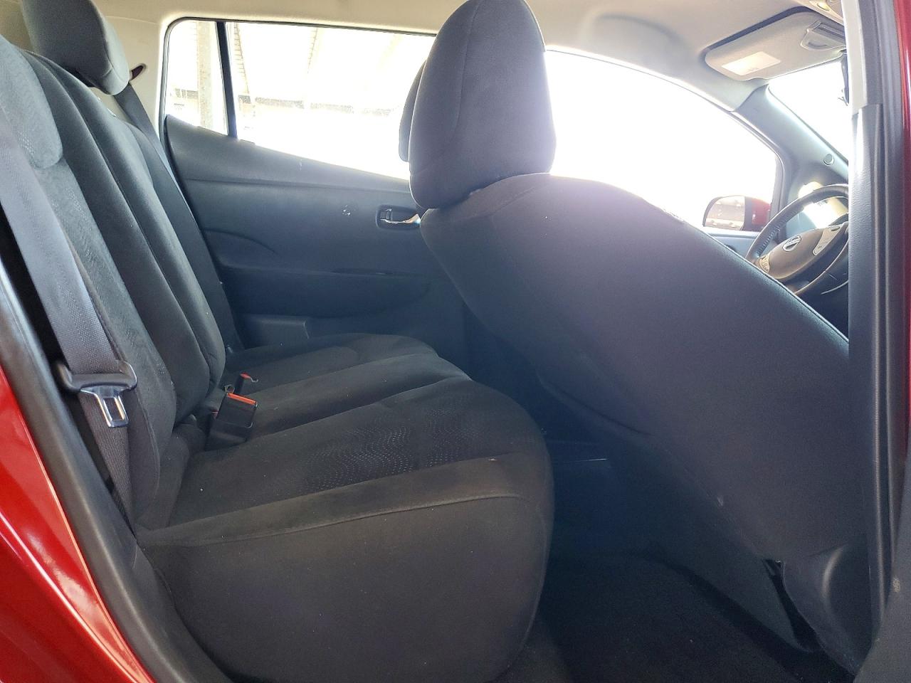 2013 Nissan Leaf S Красный vin: 1N4AZ0CP3DC409784