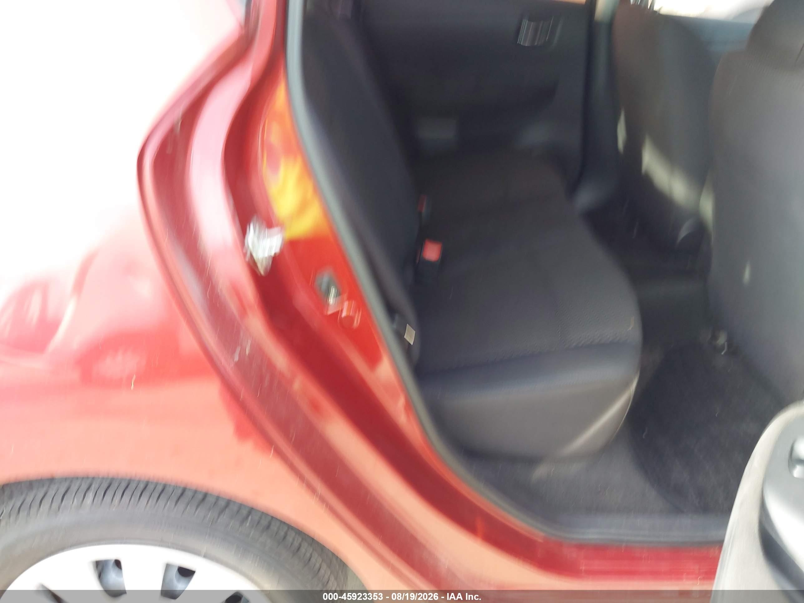 2013 Nissan Leaf S Burgundy vin: 1N4AZ0CP3DC425645