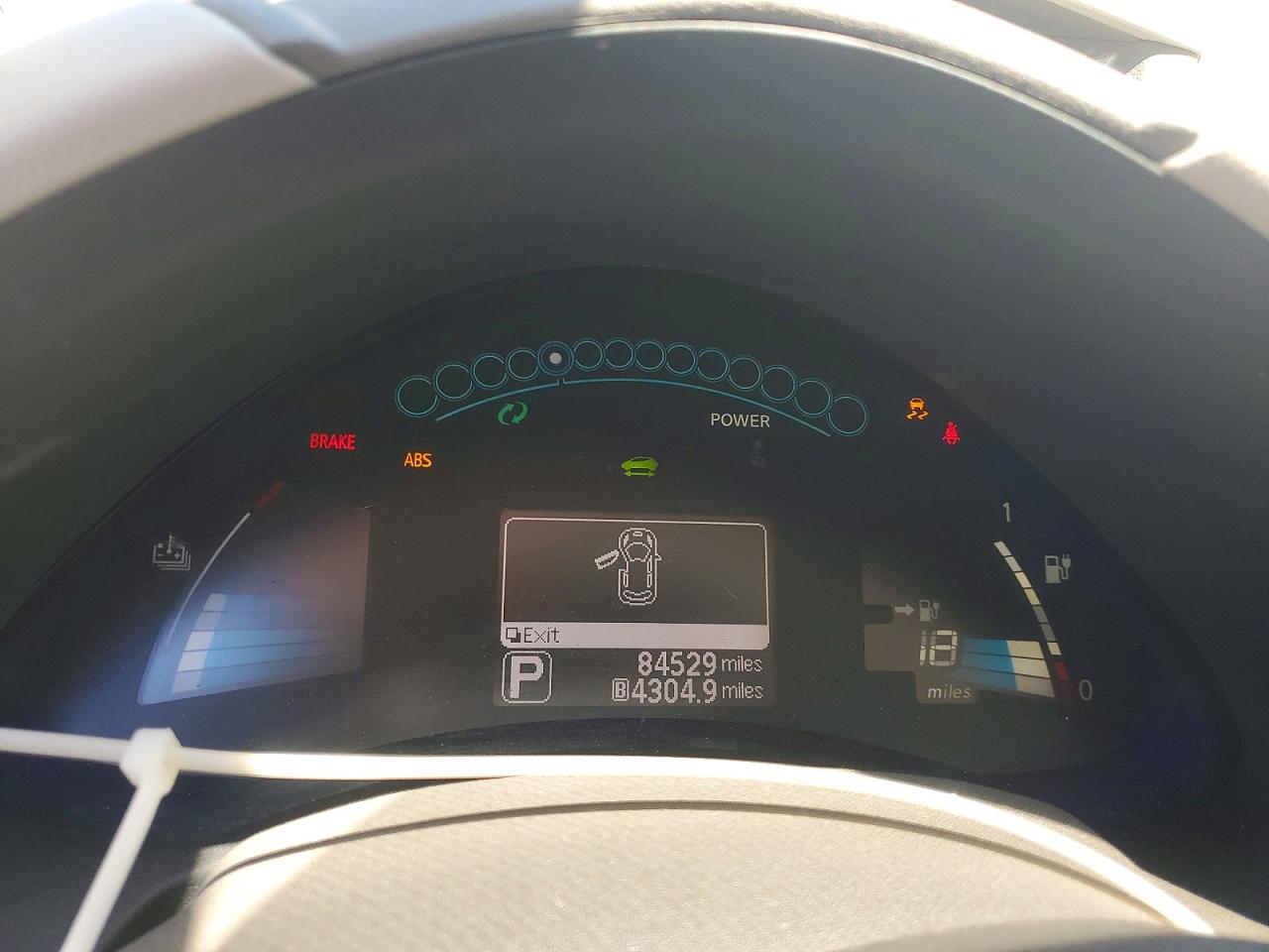 2015 Nissan Leaf Sv Gray vin: 1N4AZ0CP3FC301796