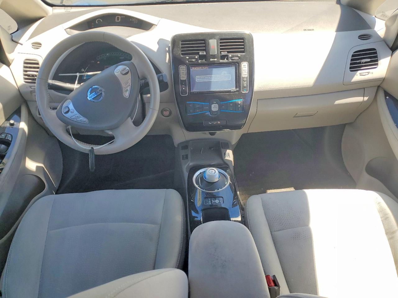 2015 Nissan Leaf Sv Gray vin: 1N4AZ0CP3FC301796