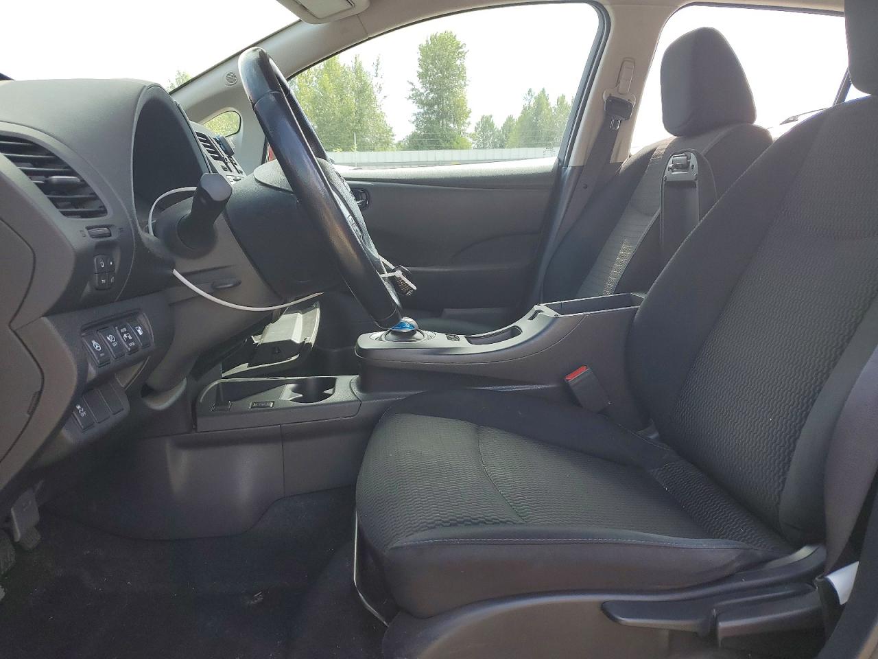 2015 Nissan Leaf S Red vin: 1N4AZ0CP3FC306349