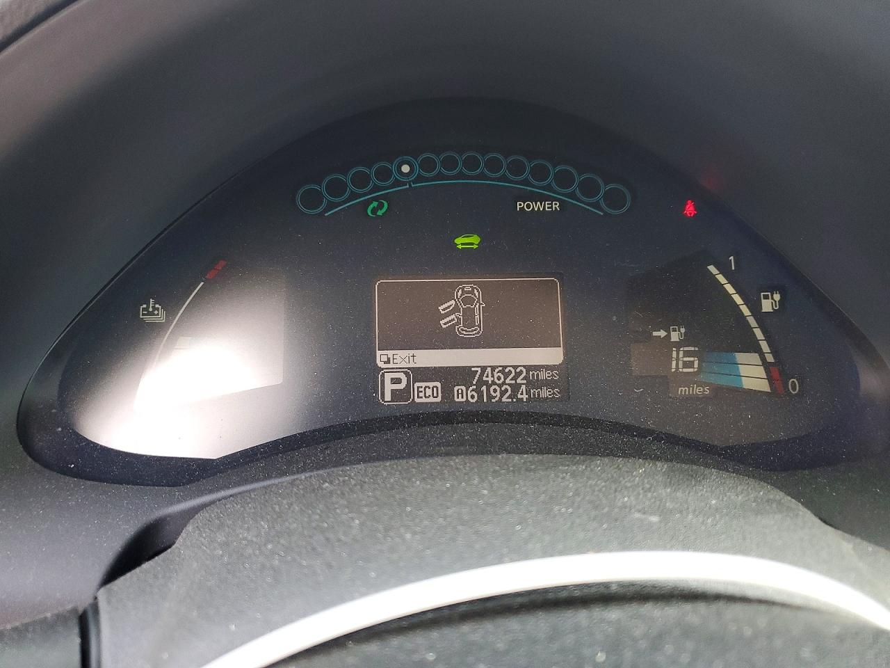 2015 Nissan Leaf S Red vin: 1N4AZ0CP3FC306349