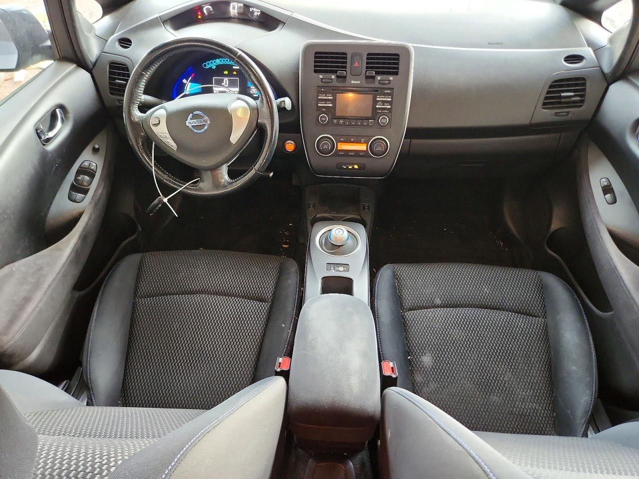 2013 Nissan Leaf S Gray vin: 1N4AZ0CP4DC401077