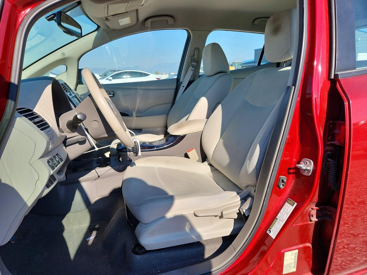 2013 Nissan Leaf S Темно-бордовый vin: 1N4AZ0CP4DC403475