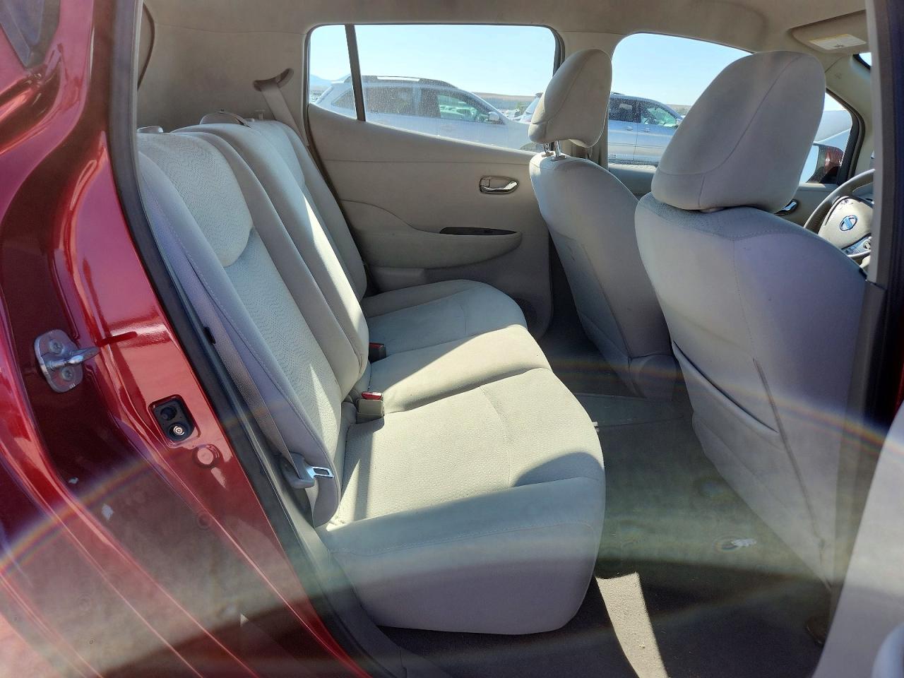 2013 Nissan Leaf S Темно-бордовый vin: 1N4AZ0CP4DC403475