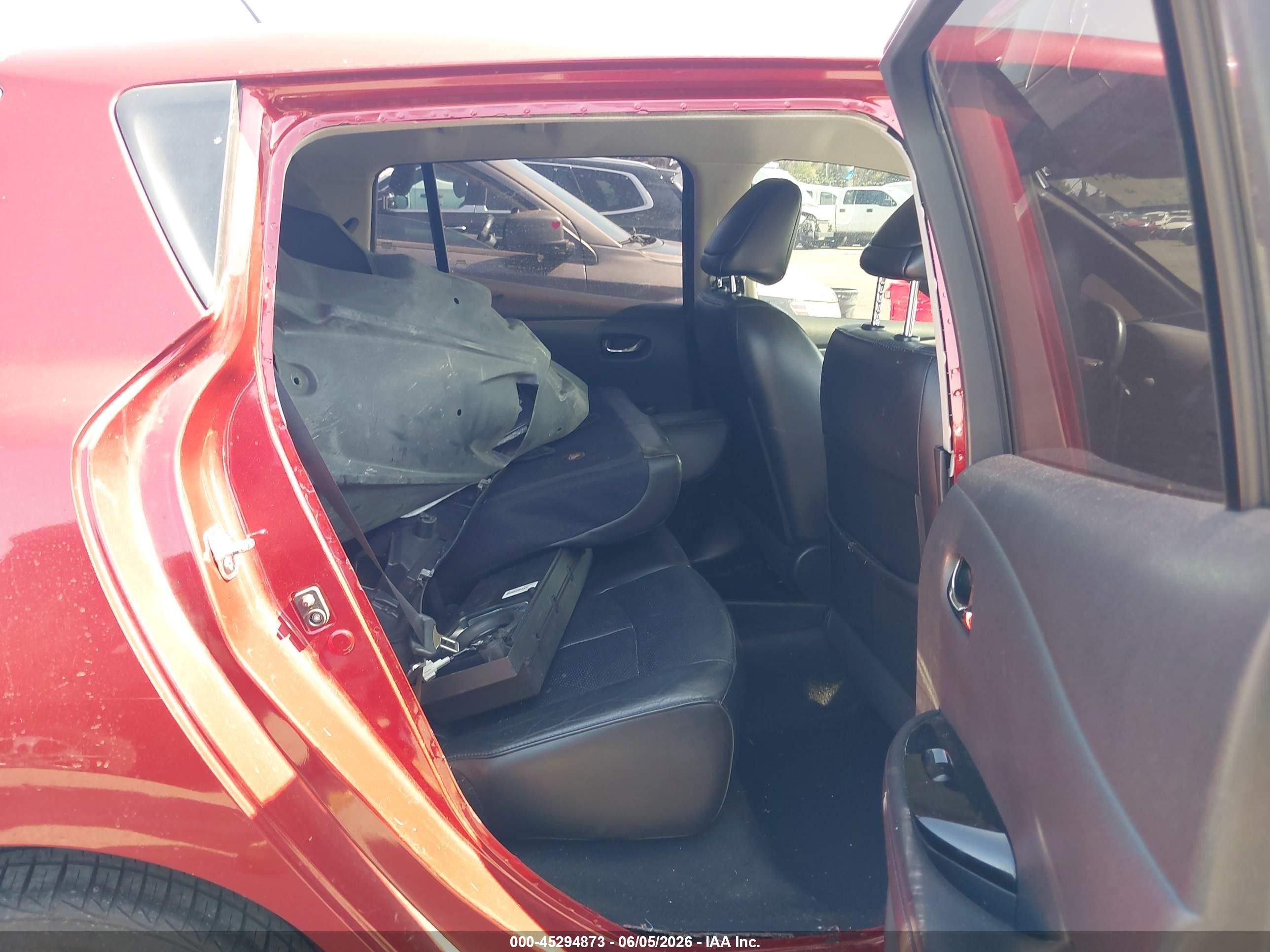 2013 Nissan Leaf Sl Maroon vin: 1N4AZ0CP4DC405534