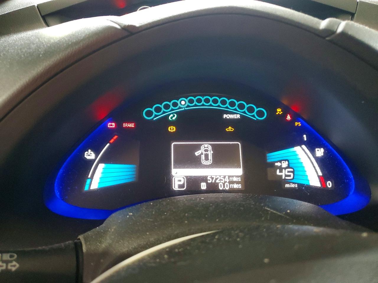 2013 Nissan Leaf S White vin: 1N4AZ0CP4DC413634