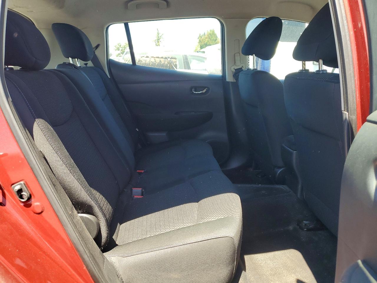 2013 Nissan Leaf Red vin: 1N4AZ0CP4DC414850