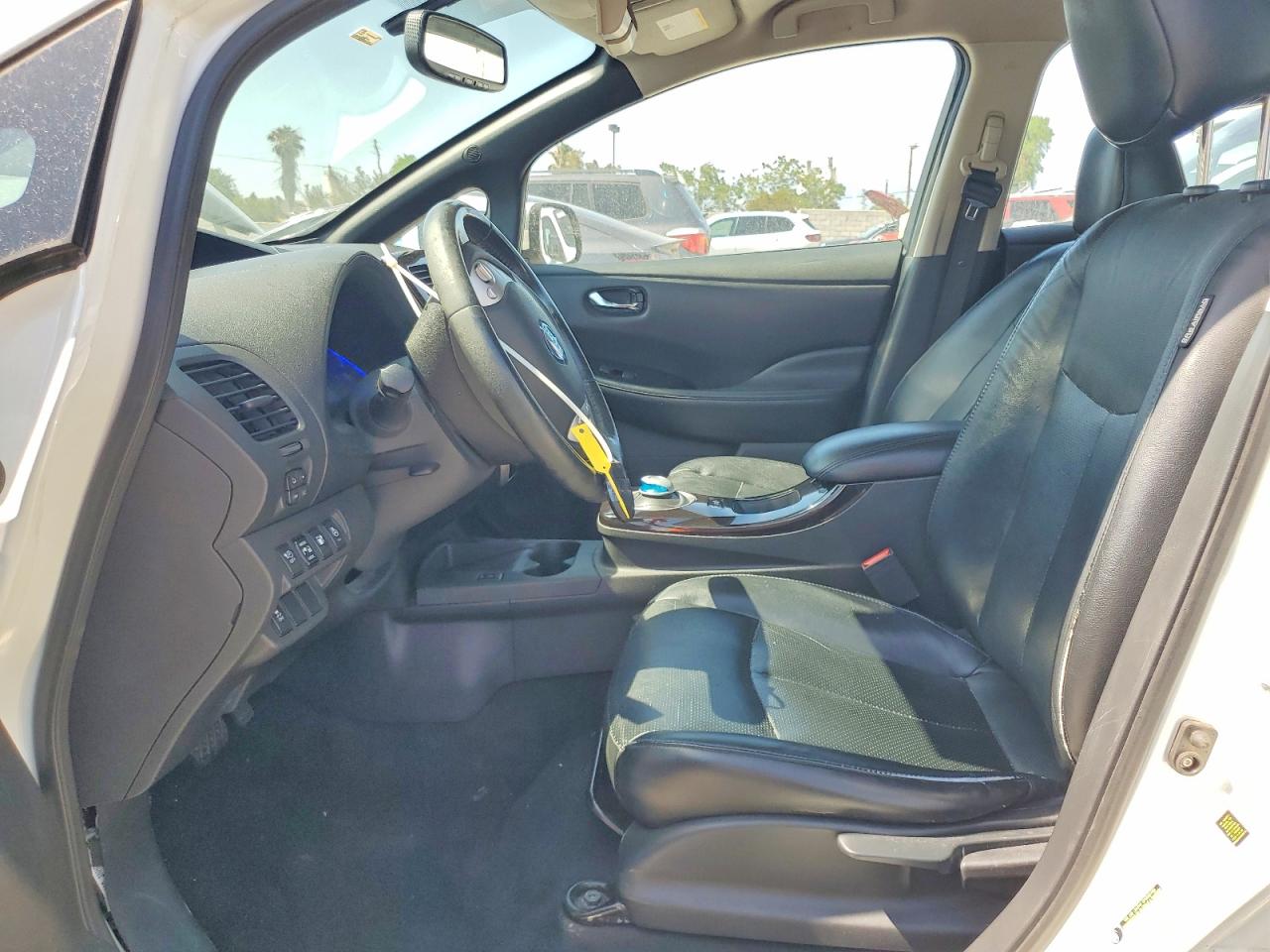 2013 Nissan Leaf S Белый vin: 1N4AZ0CP4DC417442