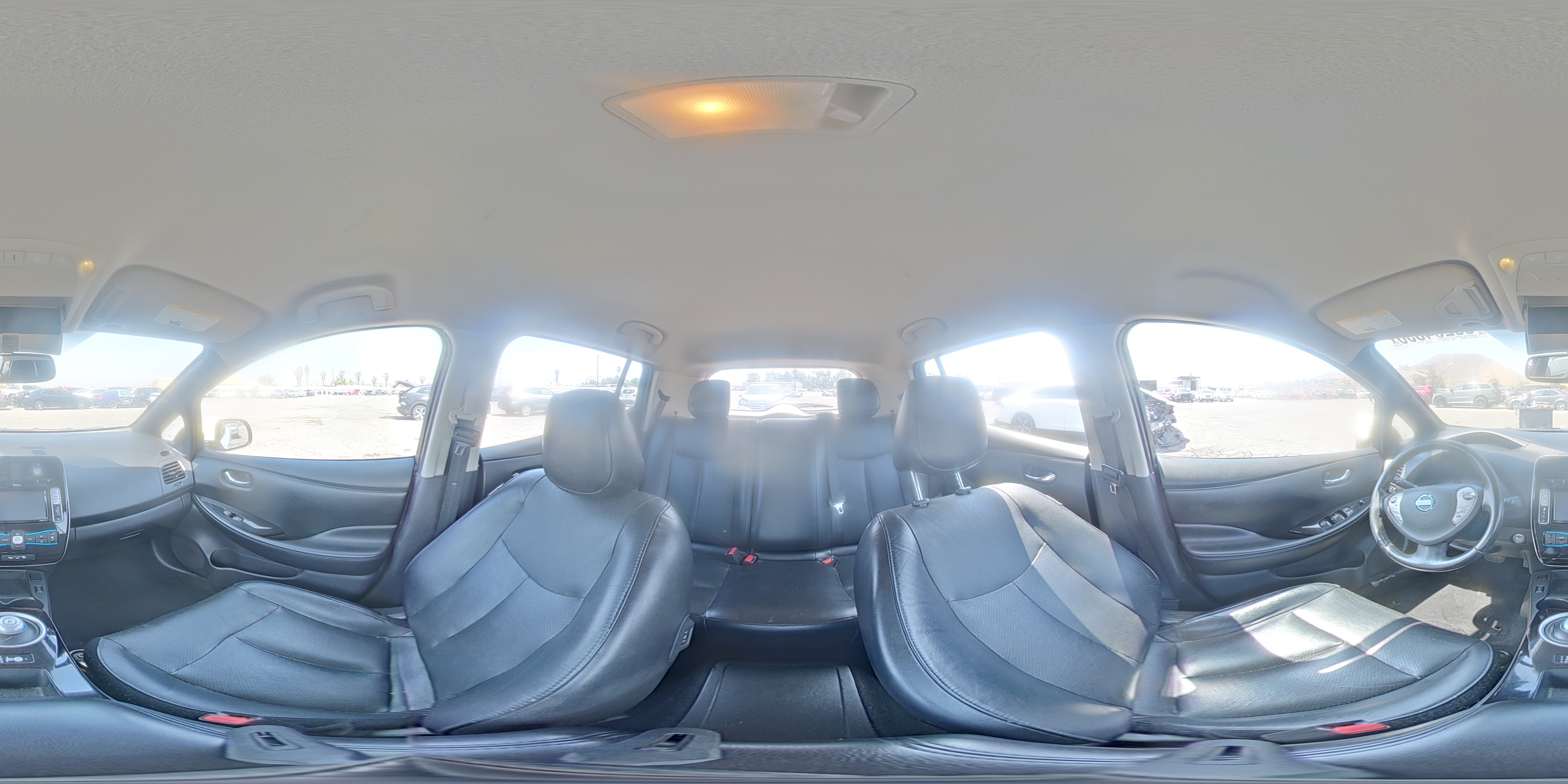 2013 Nissan Leaf S Белый vin: 1N4AZ0CP4DC417442