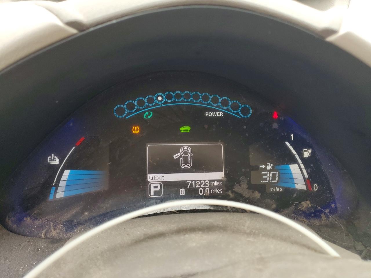 2015 Nissan Leaf S White vin: 1N4AZ0CP4FC317005