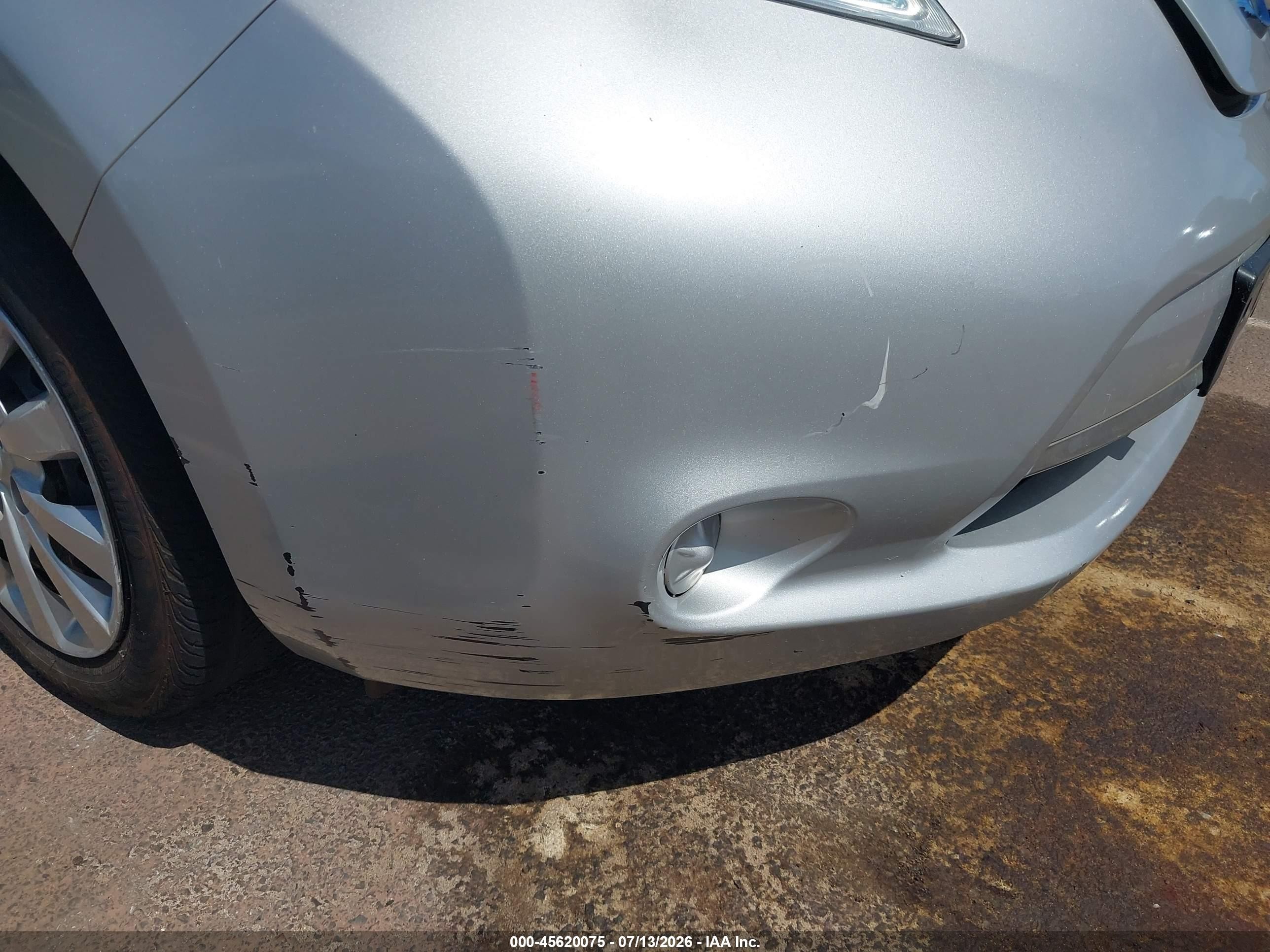 2015 Nissan Leaf S Серебряный vin: 1N4AZ0CP4FC329803