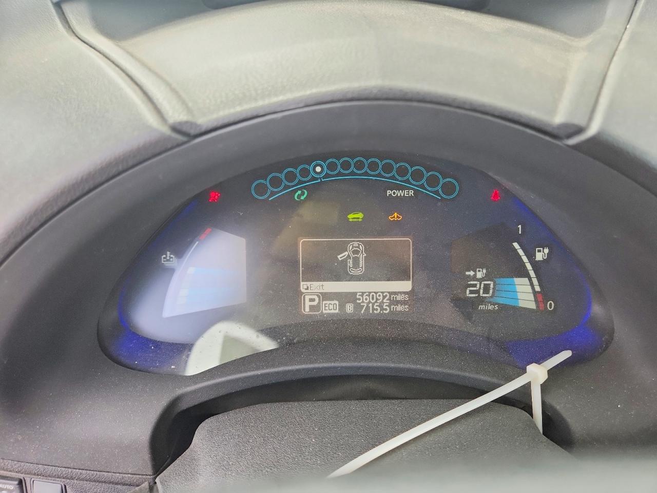 2015 Nissan Leaf S Silver vin: 1N4AZ0CP4FC334824
