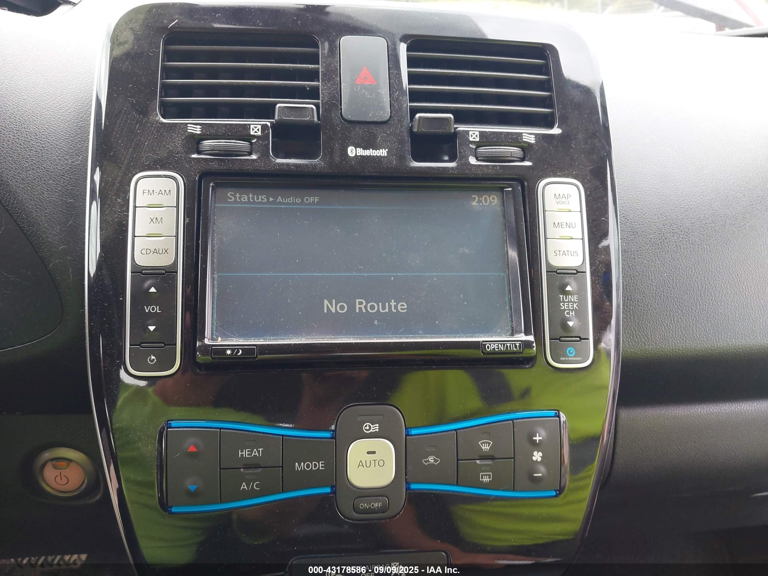 2013 Nissan Leaf Sv Red vin: 1N4AZ0CP5DC404876