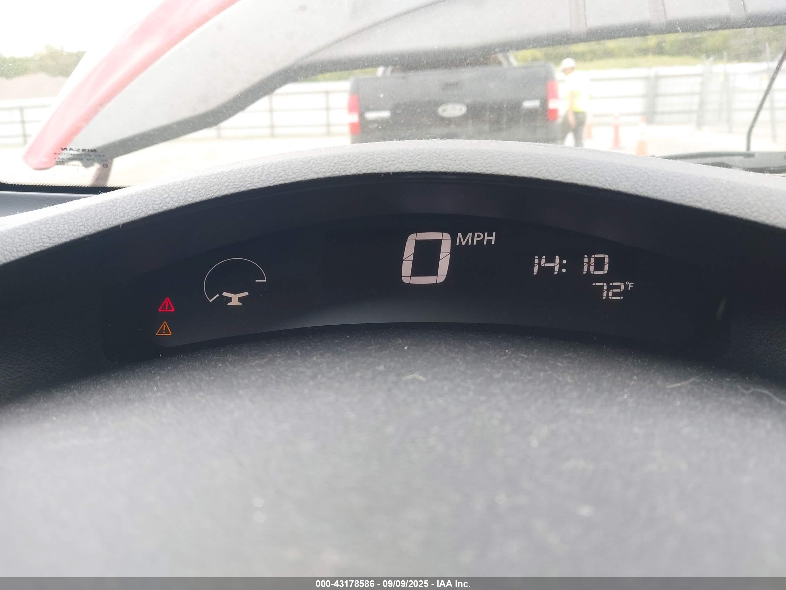 2013 Nissan Leaf Sv Red vin: 1N4AZ0CP5DC404876