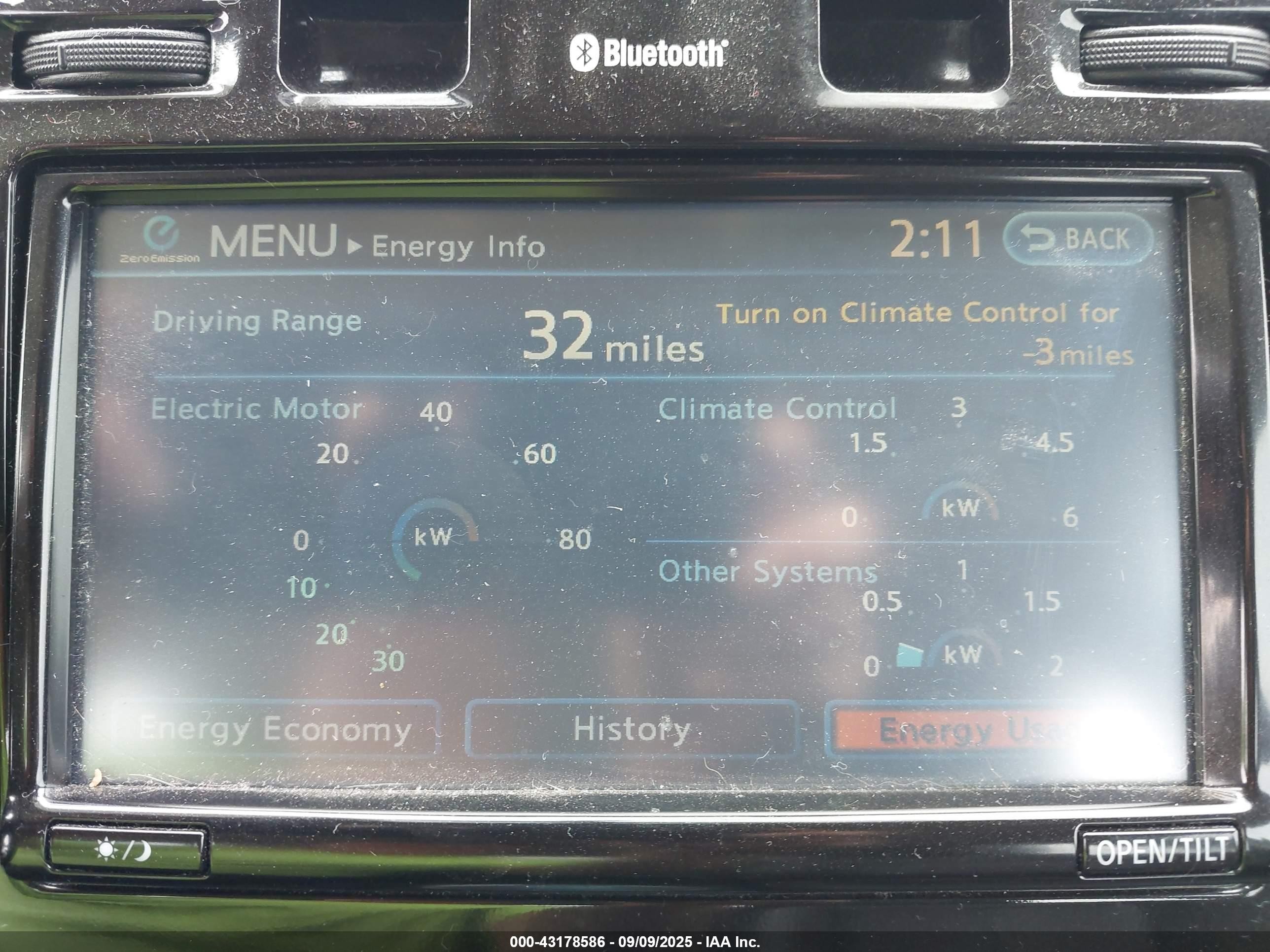 2013 Nissan Leaf Sv Red vin: 1N4AZ0CP5DC404876