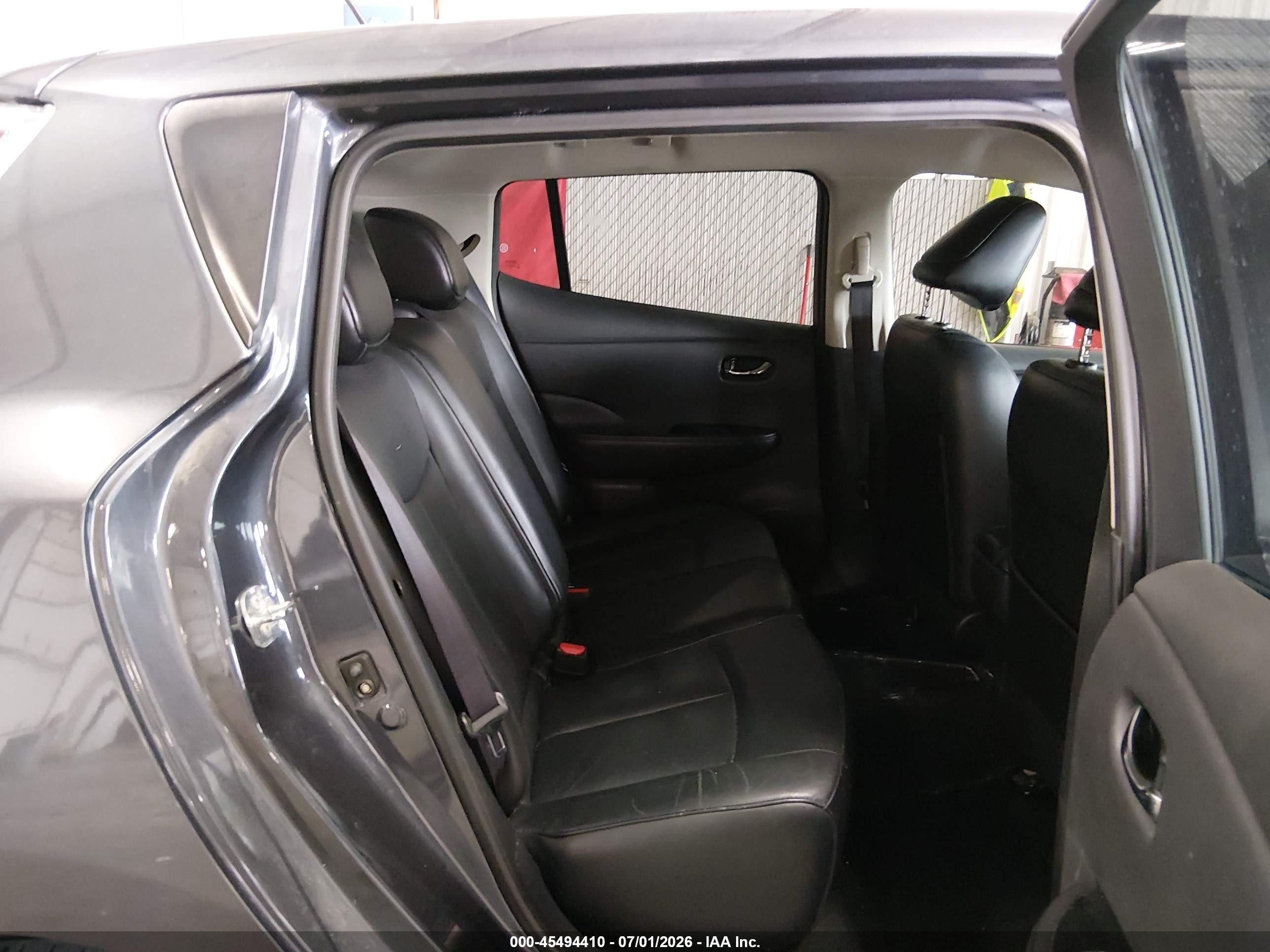 2013 Nissan Leaf Sl Gray vin: 1N4AZ0CP5DC411908