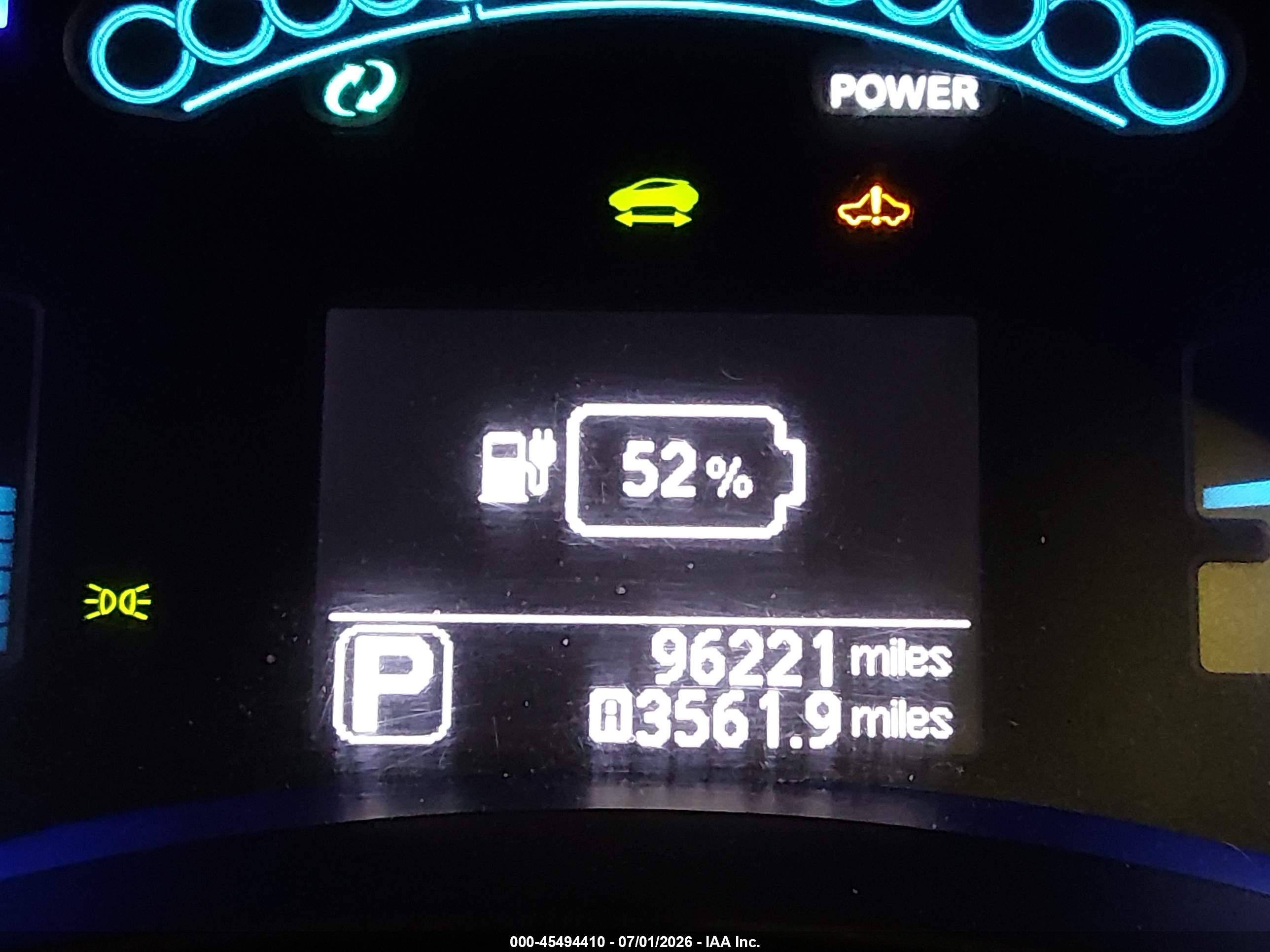 2013 Nissan Leaf Sl Gray vin: 1N4AZ0CP5DC411908