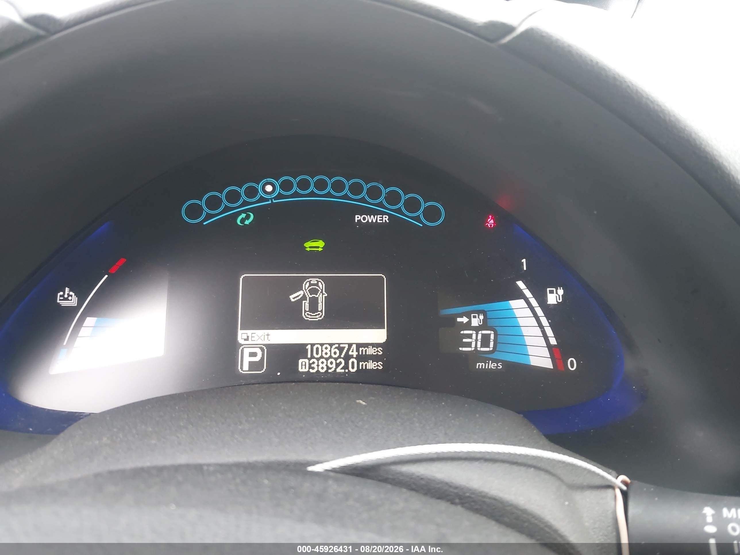 2013 Nissan Leaf S Silver vin: 1N4AZ0CP5DC413772