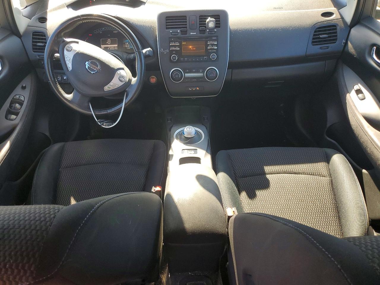2015 Nissan Leaf S Gray vin: 1N4AZ0CP5FC314405
