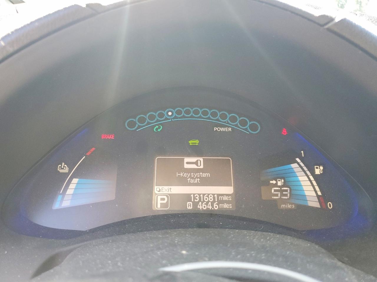 2015 Nissan Leaf S Gray vin: 1N4AZ0CP5FC314405