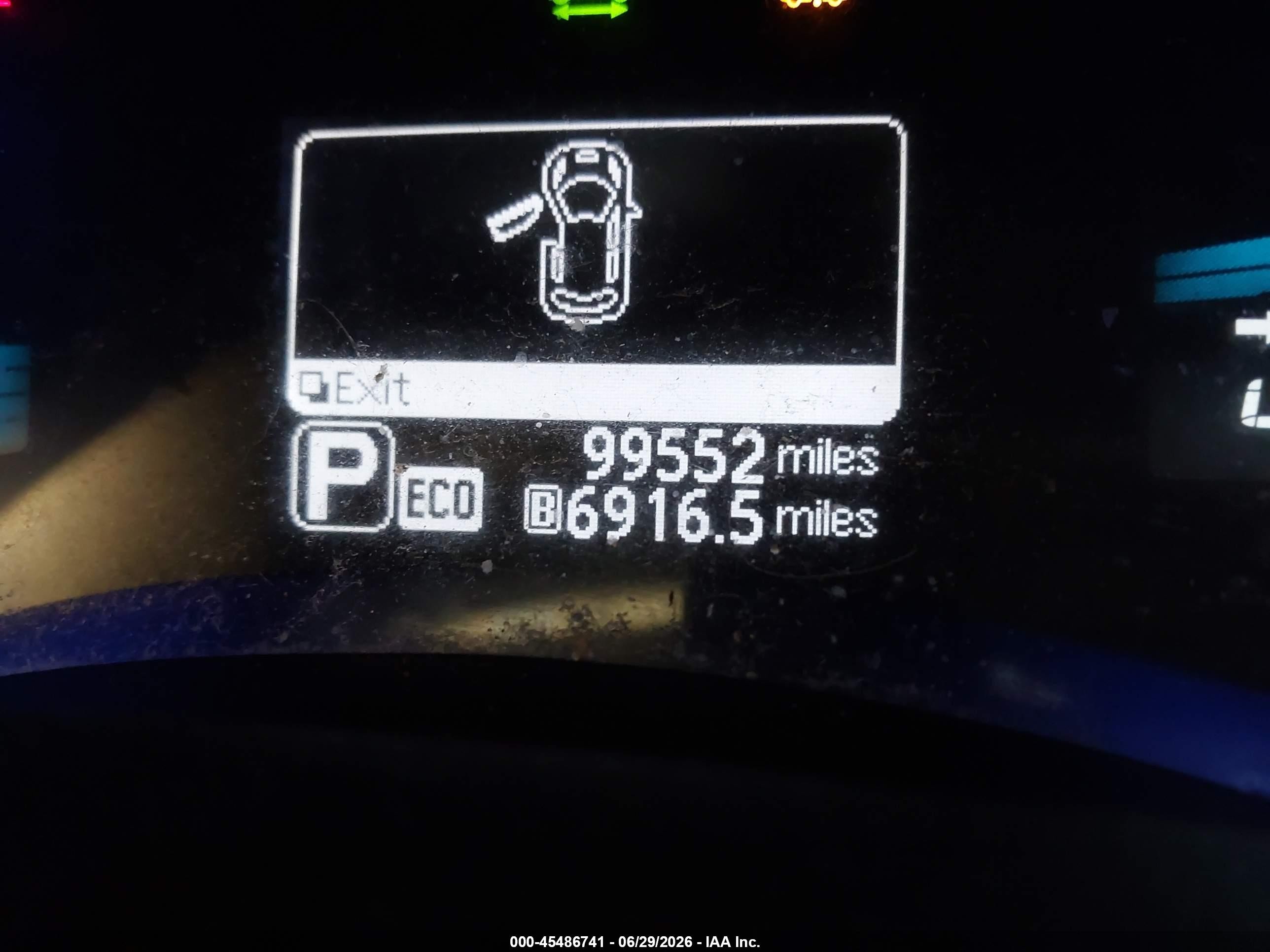 2015 Nissan Leaf Sl Blue vin: 1N4AZ0CP5FC317594