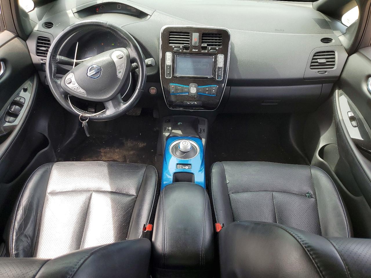 2013 Nissan Leaf S/sv/sl Red vin: 1N4AZ0CP6DC403235