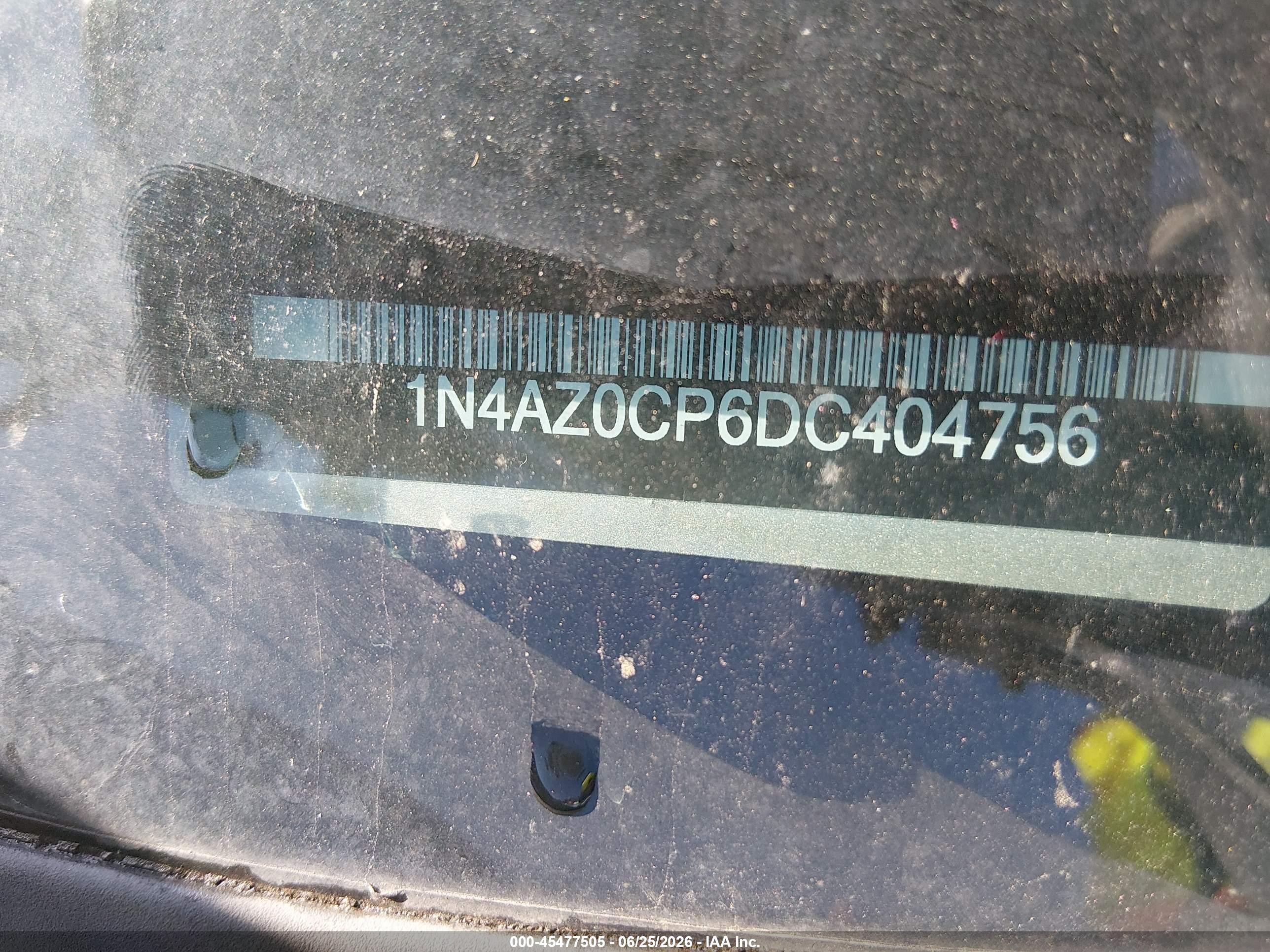 2013 Nissan Leaf Sv Silver vin: 1N4AZ0CP6DC404756