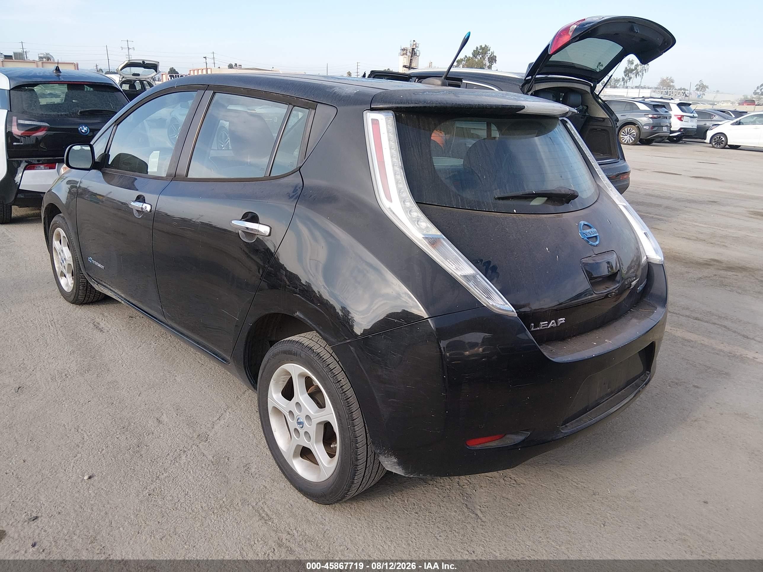 2013 Nissan Leaf Sv vin: 1N4AZ0CP6DC421055