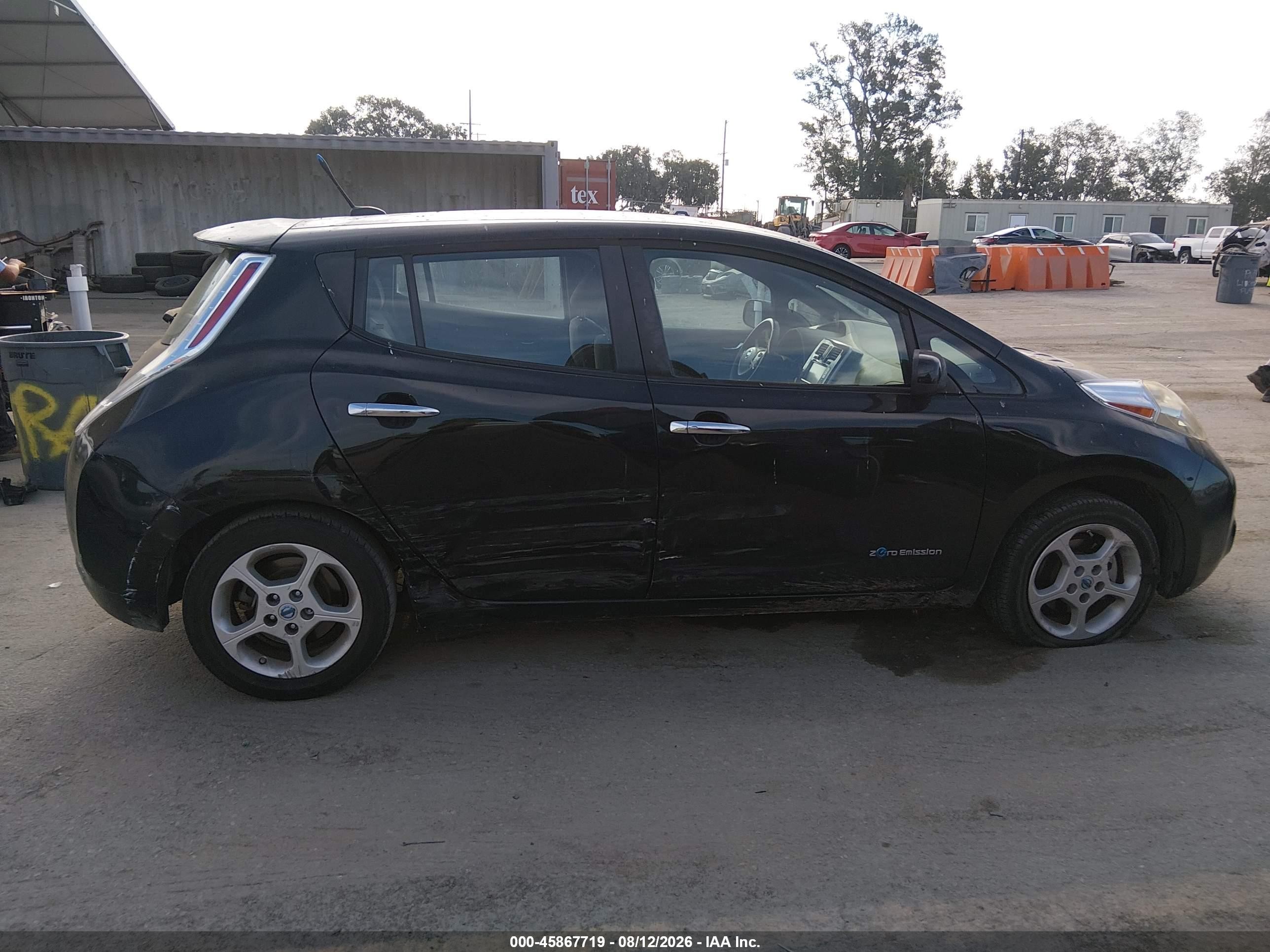 2013 Nissan Leaf Sv vin: 1N4AZ0CP6DC421055