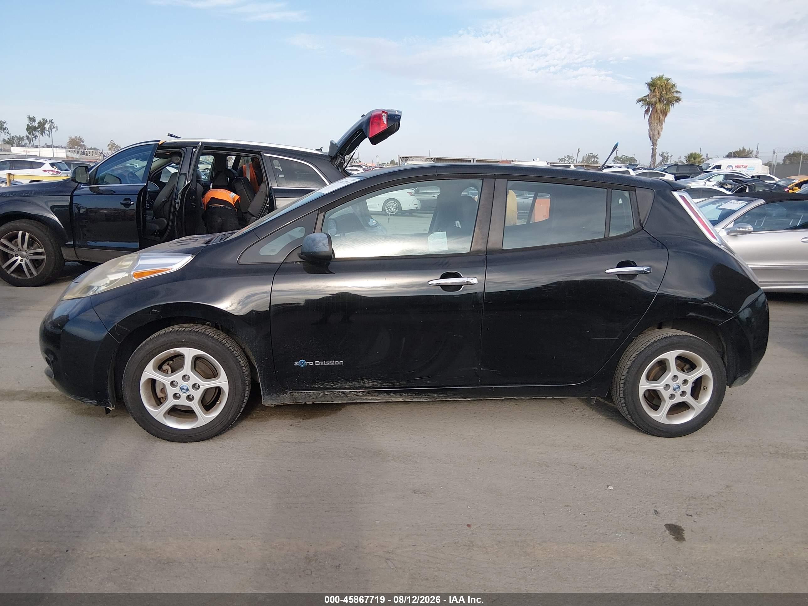 2013 Nissan Leaf Sv vin: 1N4AZ0CP6DC421055