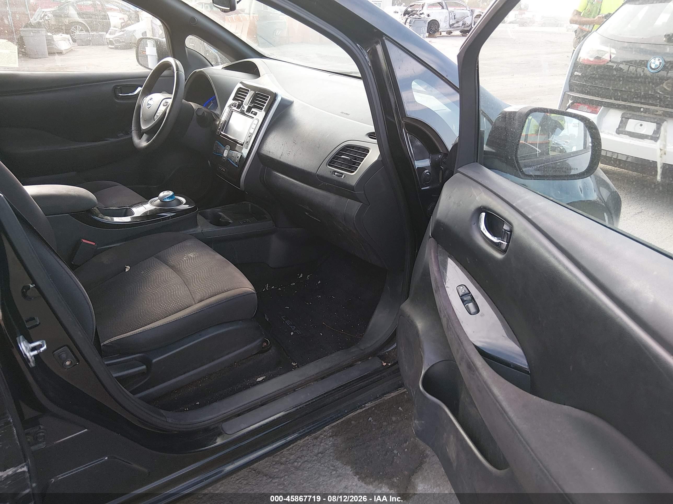 2013 Nissan Leaf Sv vin: 1N4AZ0CP6DC421055