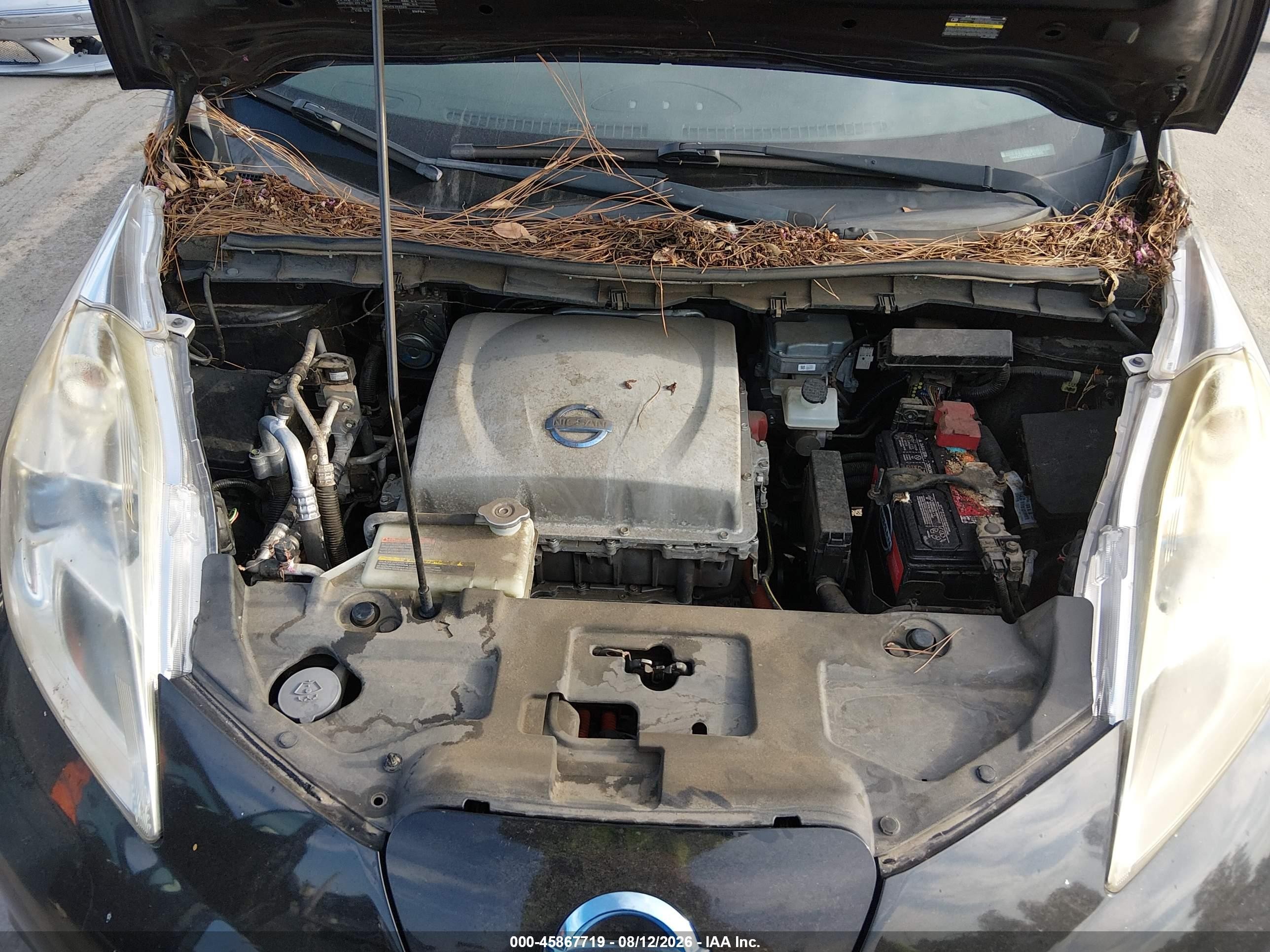 2013 Nissan Leaf Sv vin: 1N4AZ0CP6DC421055
