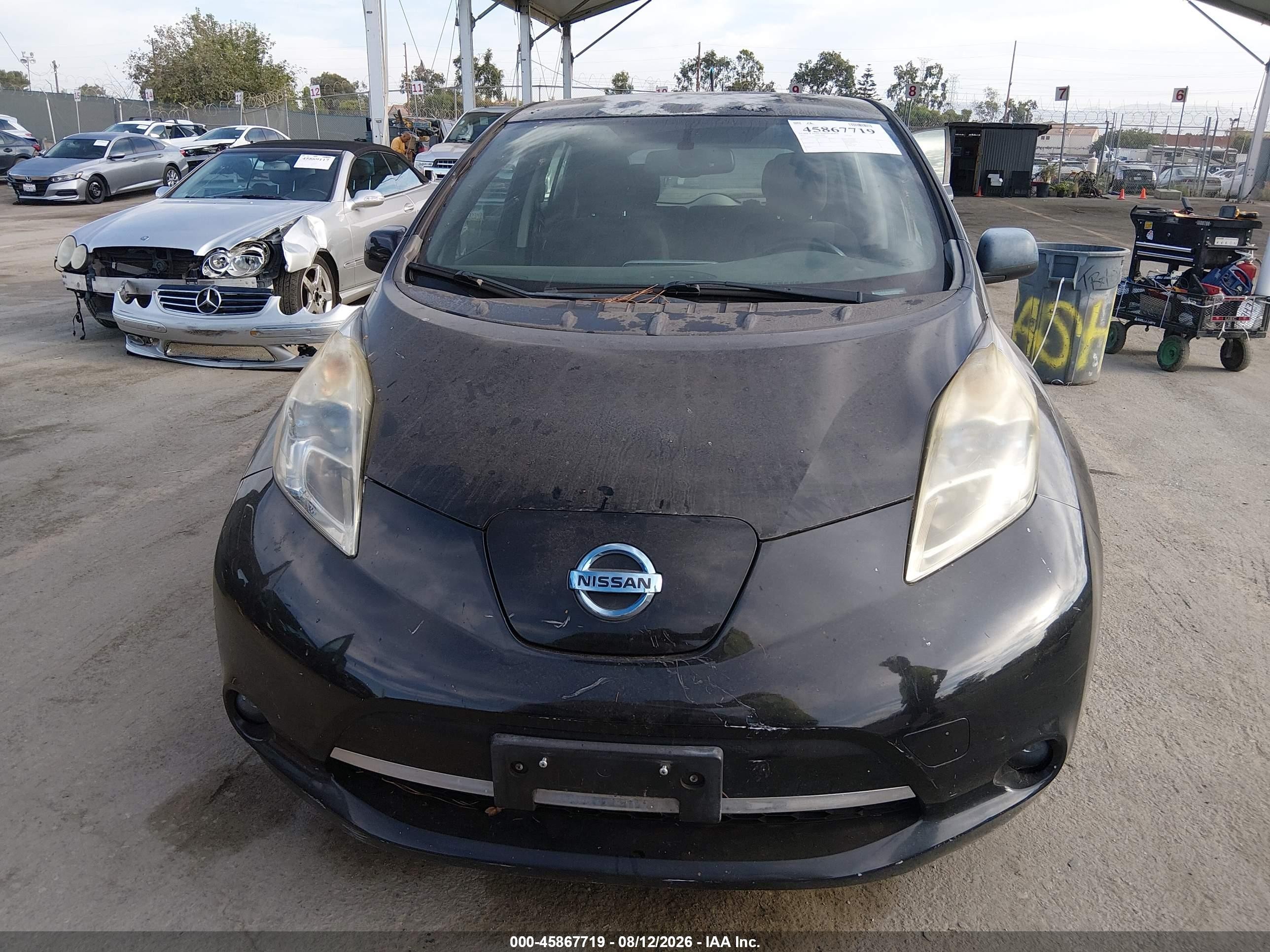 2013 Nissan Leaf Sv vin: 1N4AZ0CP6DC421055