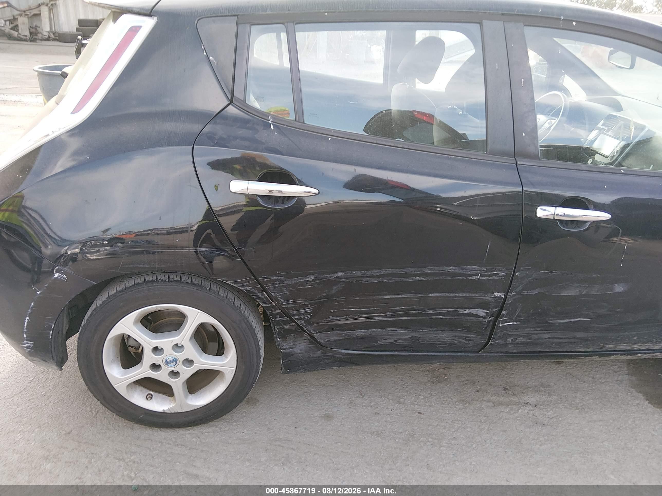 2013 Nissan Leaf Sv vin: 1N4AZ0CP6DC421055