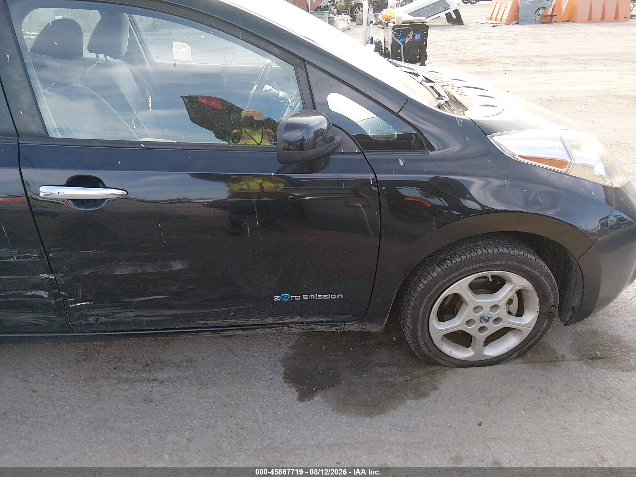 2013 Nissan Leaf Sv vin: 1N4AZ0CP6DC421055