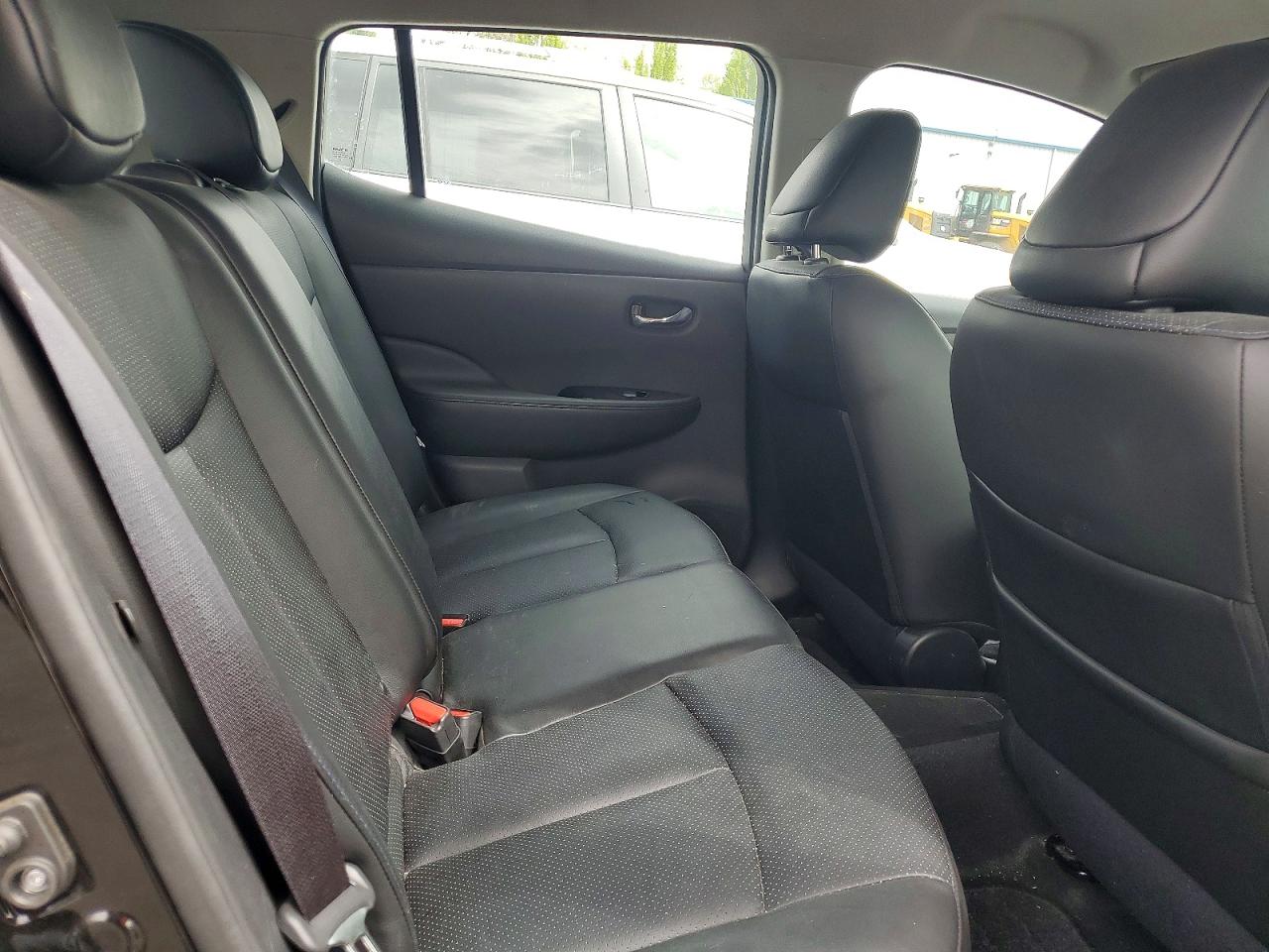 2015 Nissan Leaf S Black vin: 1N4AZ0CP6FC305955