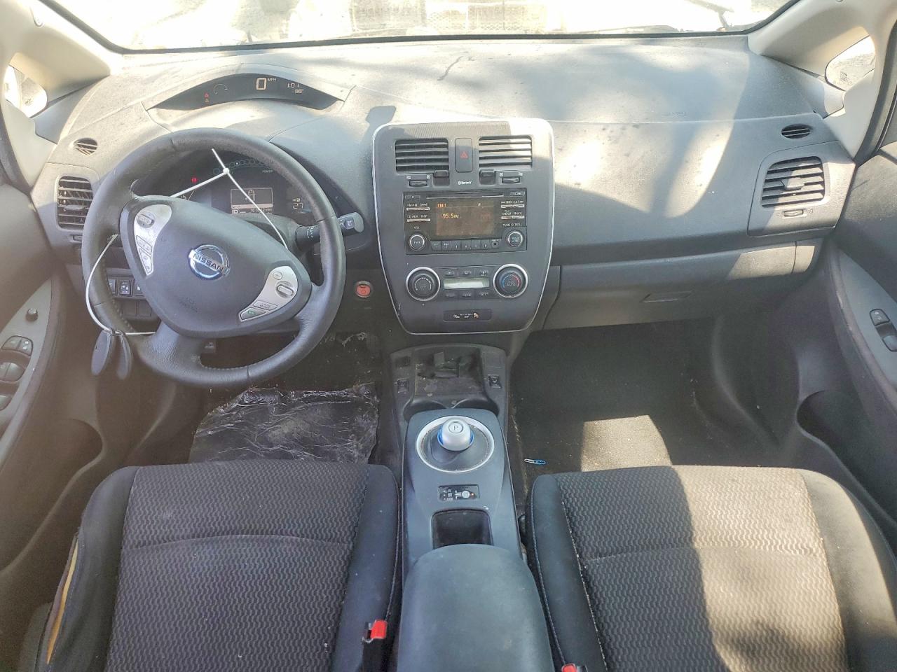 2015 Nissan Leaf S Синий vin: 1N4AZ0CP6FC320410