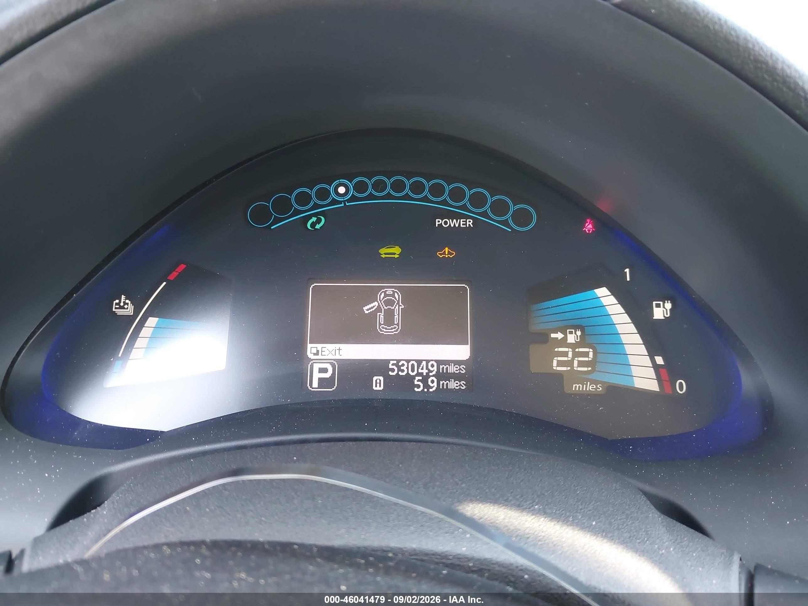 2013 Nissan Leaf Sl White vin: 1N4AZ0CP7DC405043