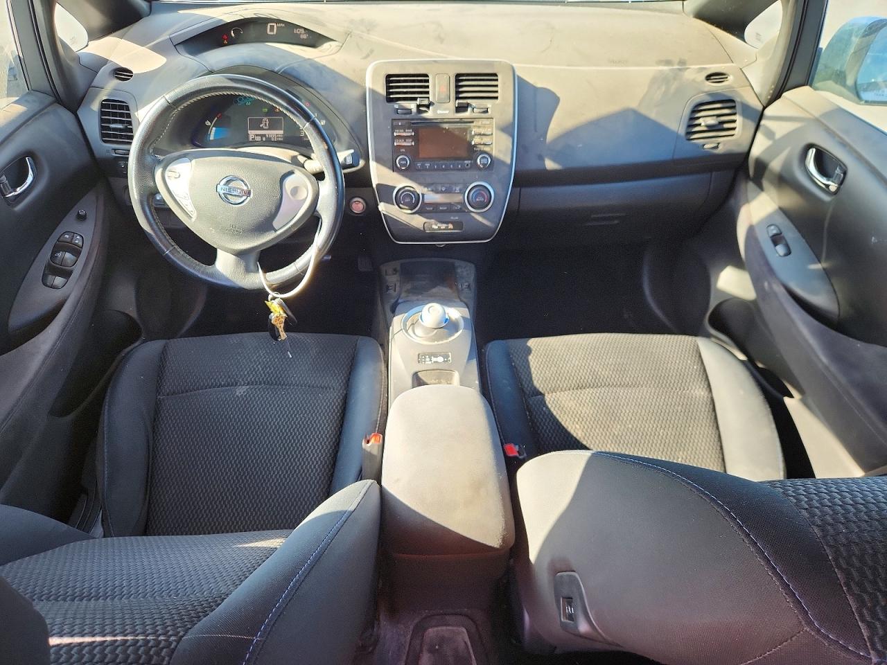 2013 Nissan Leaf Silver vin: 1N4AZ0CP7DC409660